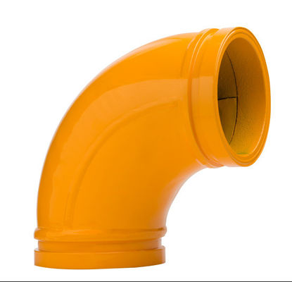 Porcellana Tubo della pompa per calcestruzzo resistente all&amp;#39;abrasione, gomito della pompa per calcestruzzo a doppia parete fornitore