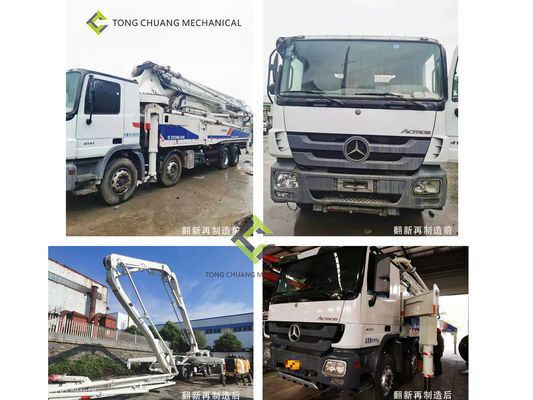 comprare Zoomlion di riproduzione ha utilizzato il camion della pompa per calcestruzzo con Mercedes-Benz Chassis 8×4 online manufacture