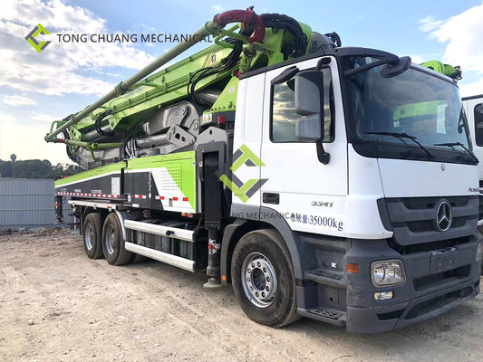 Nel 2019 camion concreto utilizzato Remanufactured dell'asta di Zoomlion 49 metri installati