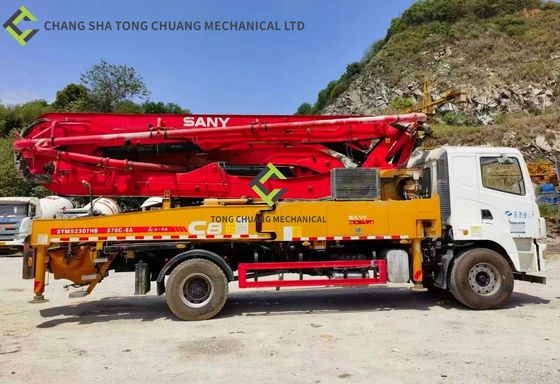 Camion 37m SYM5230THB 370C-8A della pompa per calcestruzzo dell'industria pesante di Sany nel 2020