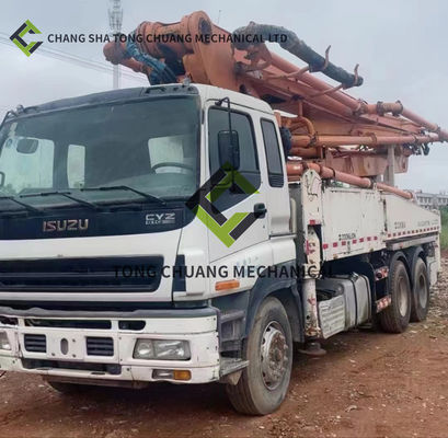 Nel 2013 Zoomlion ISUZU Chassis 40 M Concreto Pump Truck 5 cilindri e 5 alberi