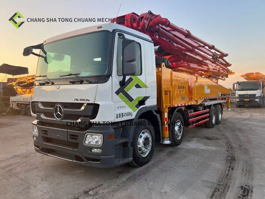 Sany Mercedes Benz Chassis 56 M Pompa per calcestruzzo 6 cilindri 6 alberi