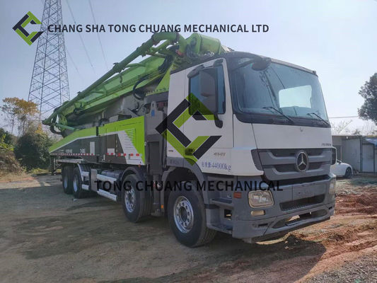 Zoomlion ZLJ5440THBBF 56X-6 RZ Mercedes Benz Used Concrete Pump Truck Quattro assi 56M