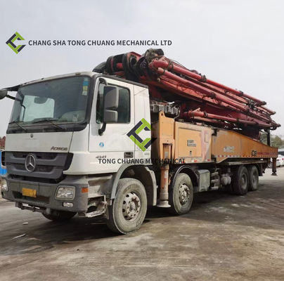 56M 8x4 Used Concrete Pump Truck su Chassis Mercedes Benz