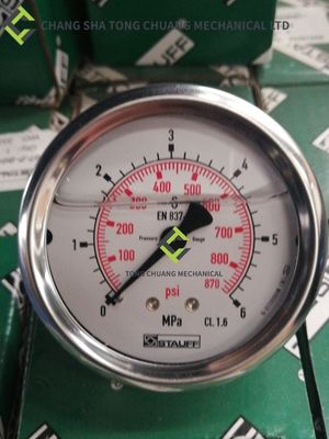 PARTI di ricambio di pompe di calcestruzzo per autoveicoli industriali pesanti e zoomlion, manometro DS63-6MPA1019900050