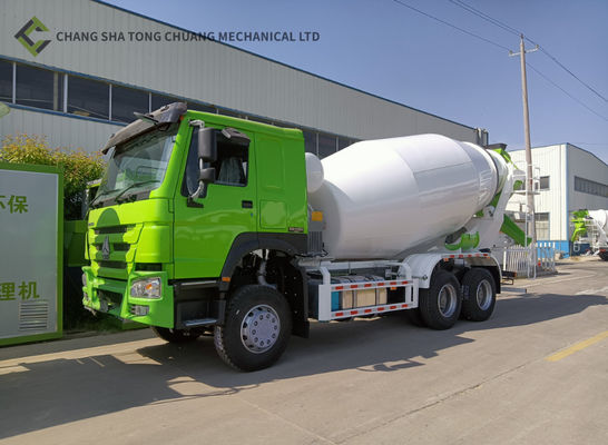 Nuovo HOWO Camionetto di 12 metri cubi per il mescolato di cemento a mano sinistra in vendita