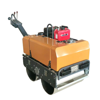 BM80 Walk Behind Single Drum Vibratory Road Roller Giallo/verde
