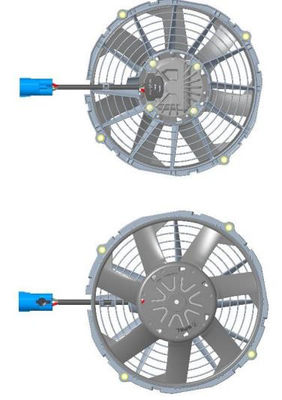 Parti per autoveicoli SPAL Ventilatori elettronici VA191-BBL530M/R/A/N-94A Ventilatore senza spazzole