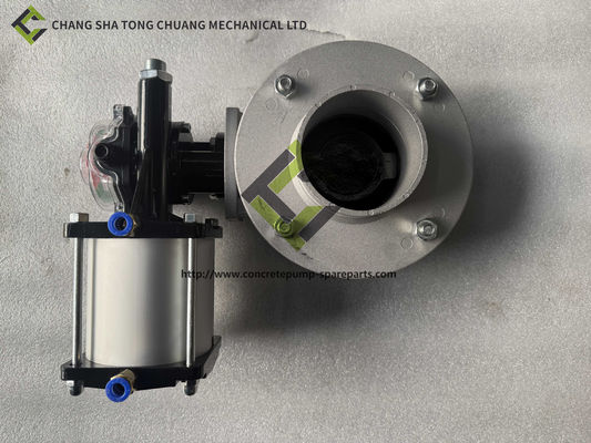 Valvola a farfalla pneumatica a flangia singola per impianti di miscelazione del cemento V1FS100GBN