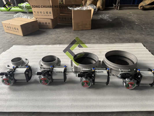 Valvola a farfalla pneumatica a flangia singola per stazione di miscelazione V1FS300GBN+CP101+MIC23
