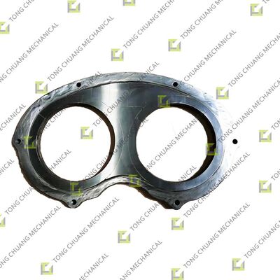 Piastra per occhiali, Piastra per occhiali resistente all'usura, Piastra per occhiali per trasporto calcestruzzo, Piastra per occhiali per bocca di scarico, Piastra per occhiali abbinata all'anello di taglio, Piastra per occhiali resistente all'usura ad alta pressione