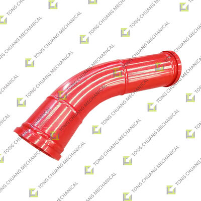LS-150A45R400 Pump Truck Elbow，Concrete Pump Elbow，Wear-resistant Pump Elbow，Delivery Pipe Elbow，Concrete Pump Bend，High-pressure Elbow，Pumping Elbow，Concrete Delivery Bend，Double-layer Wear Elbow