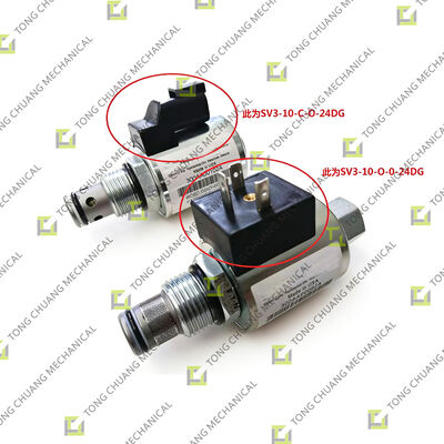 300AA00102A con spina a 2 pin Elettromagneti, Elettromagneti a solenoide, Solenoidi per valvole idrauliche, Solenoidi per autospurgo, Elettromagneti per macchine edili, Solenoidi a bagno d'olio, Bobina solenoide per valvole idrauliche
